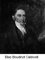 Portrait of Elias Boudinot Caldwell.